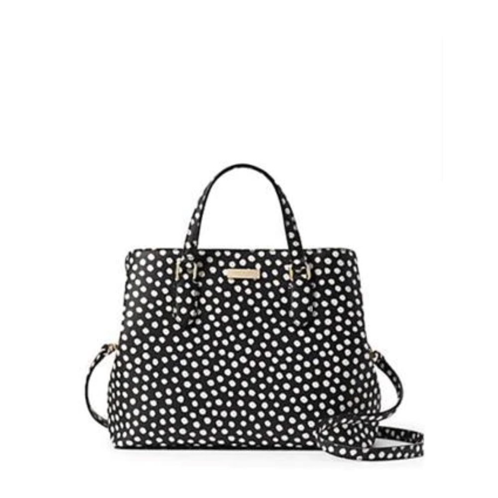 Kate Spade New York Laurel Way Printed Dot Evangelie Satchel